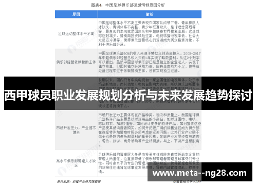 西甲球员职业发展规划分析与未来发展趋势探讨